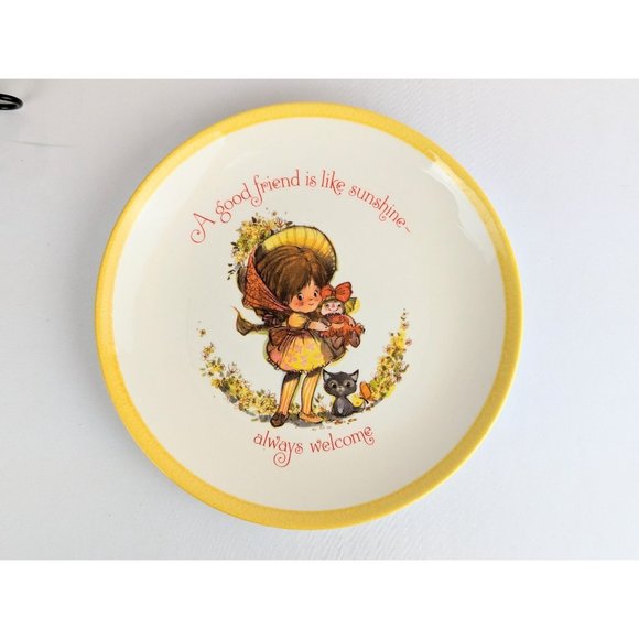 A Good Friend is Like Sunshine Decorative Plate | Vintage Friendship Friend Gift - Picture 5 of 8
